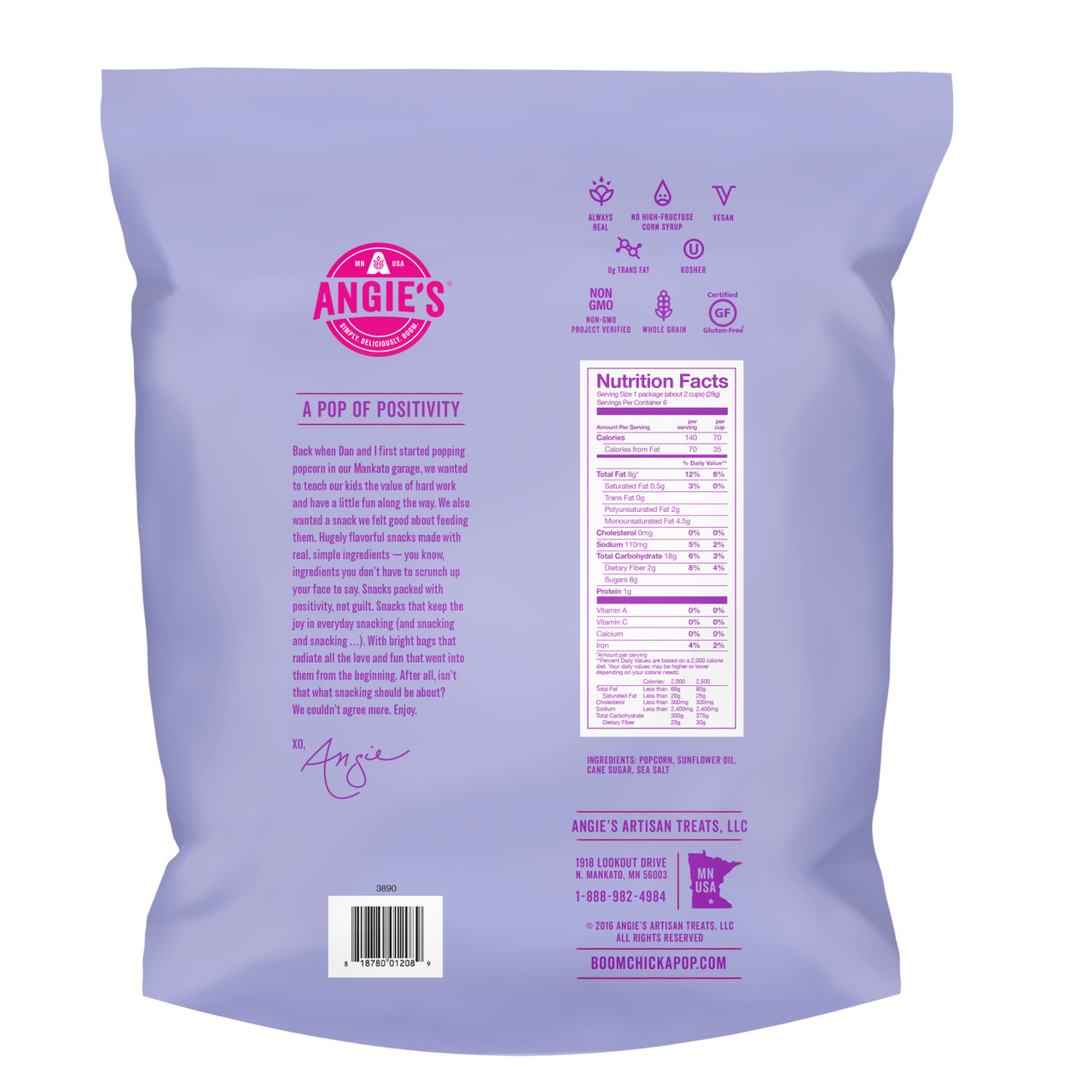 ANGIES BCP SWEET & SALTY ( 4 X 6 PACK ) - Image 8