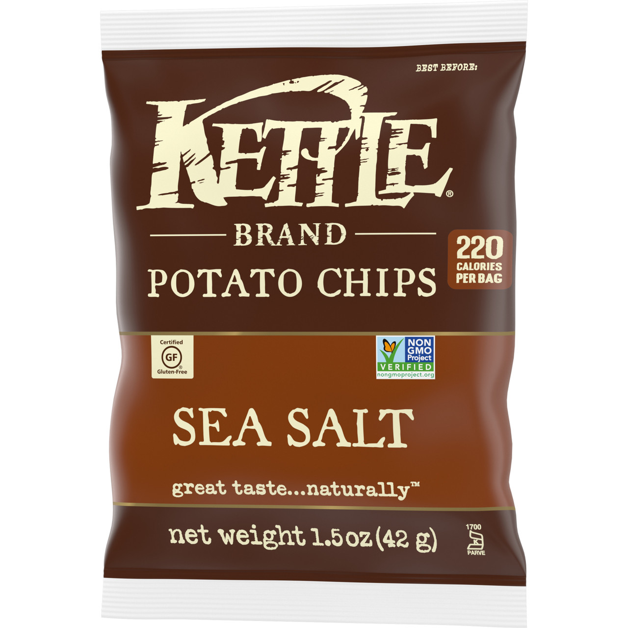 KETTLE CHIPS SEA SALTED ( 24 X 1.5 OZ ) - Image 8