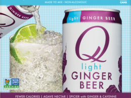 QDR LIGHT GINGER BEER ( 6 X 7.5 OZ   )