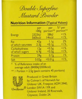 COLMANS MUSTARD DRY ( 12 X 4 OZ ) - Image 2