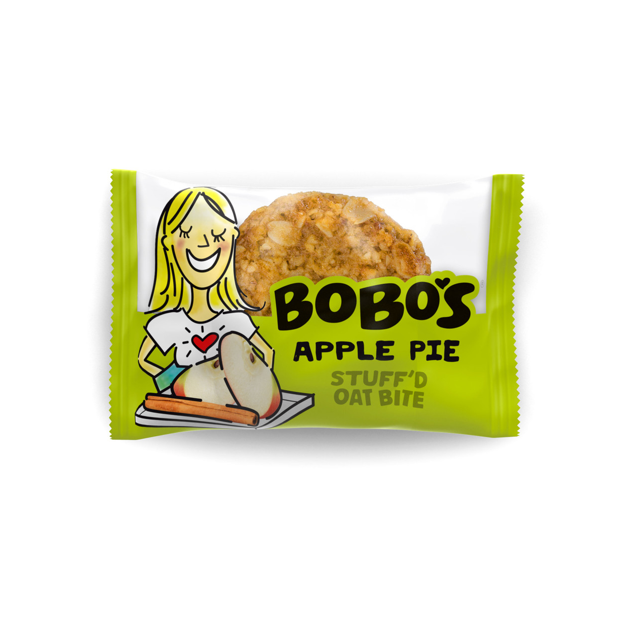 Bobo's Oat Bars Bites, Apple Pie, GF (6x5x1.3 OZ) - Image 2
