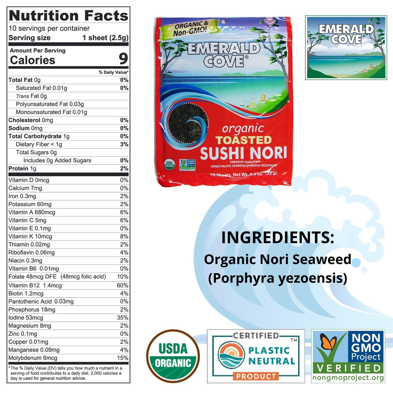 Emerald Cove Nori Sushi (6x10 SHT) - Image 4