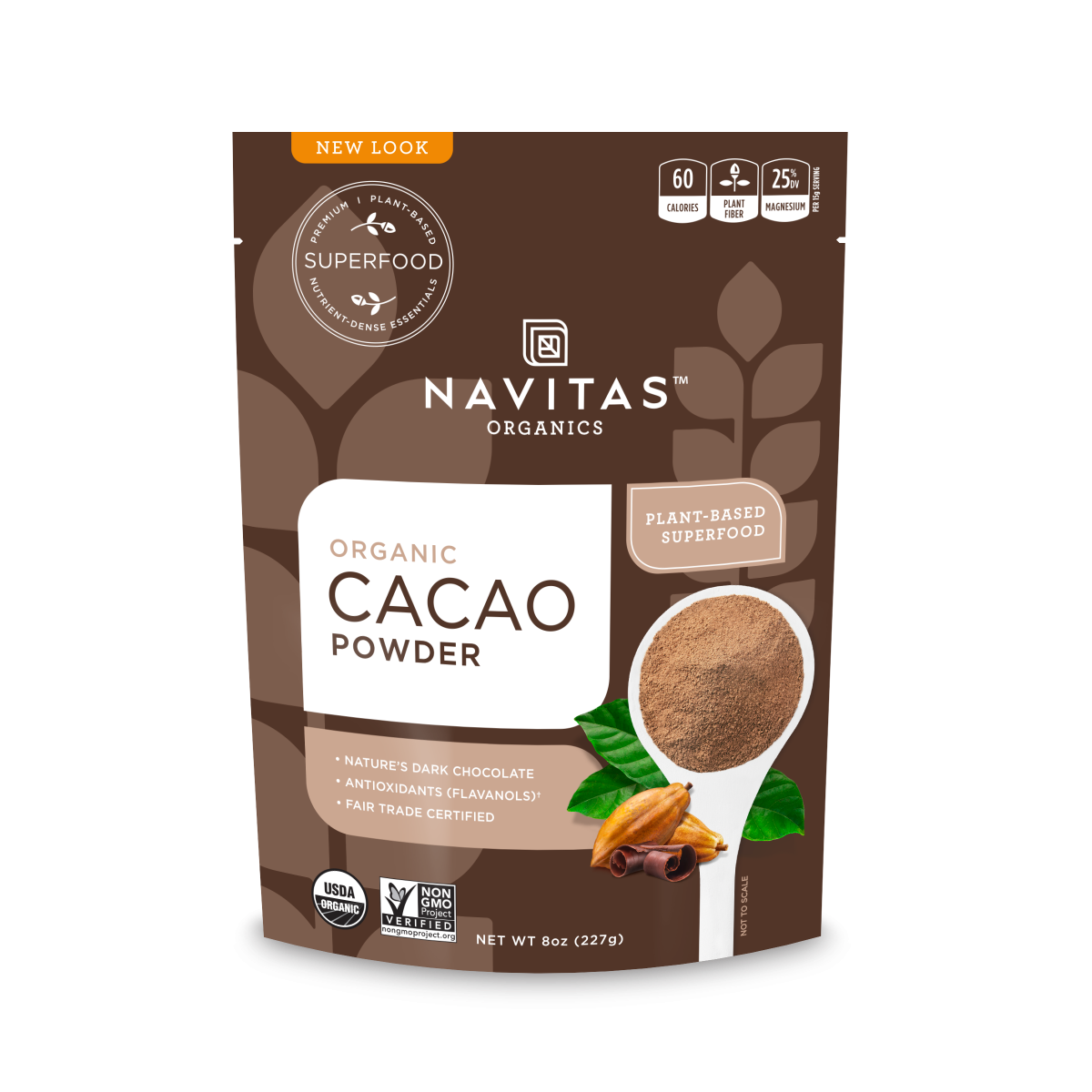 Navitas Naturals Organic Cacao Powder (12x8 OZ)