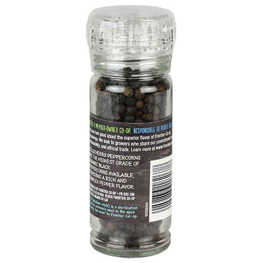Frontier Herb Black Peppercorns Tellicherry (6x1.76 Oz) - Image 2