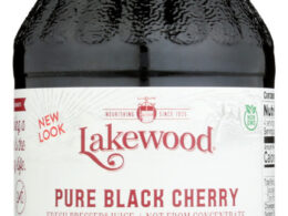 LAKE PURE BLK CHRY JCE ( 6 X 32 OZ   )