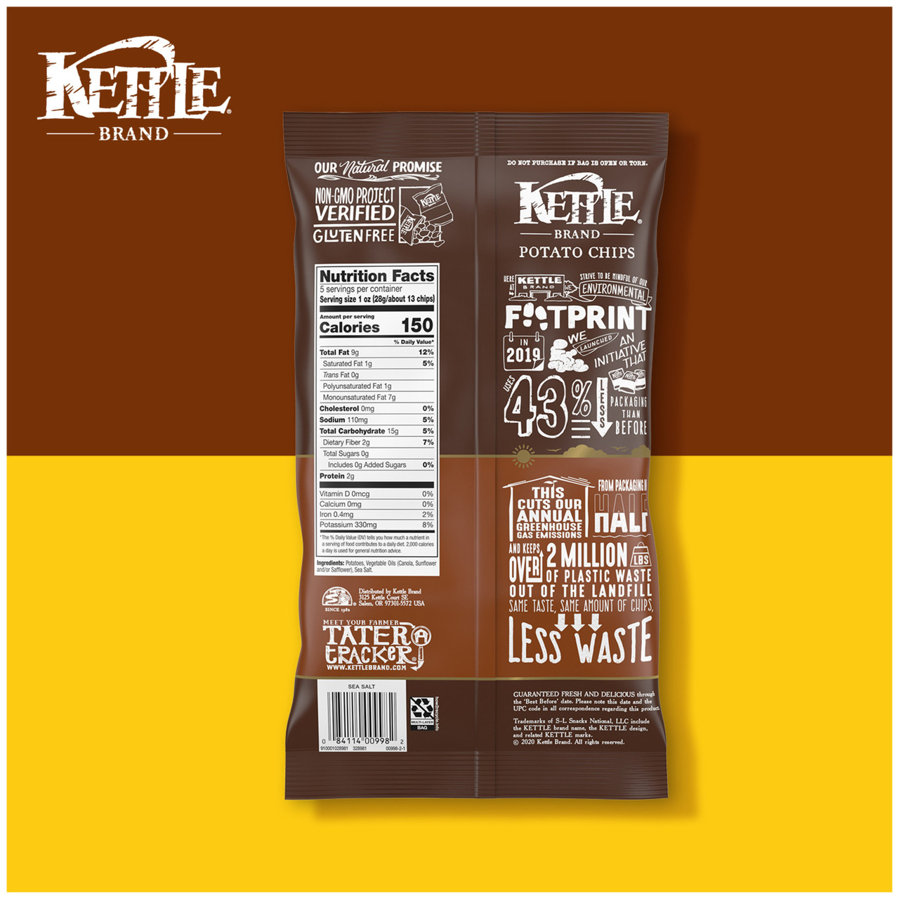 KETTLE CHIPS SALTED ( 15 X 5 OZ ) - Image 7