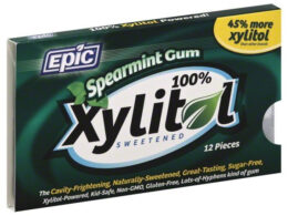 Epic Dental Xylitol Gum Spearmint (12x12 CT)