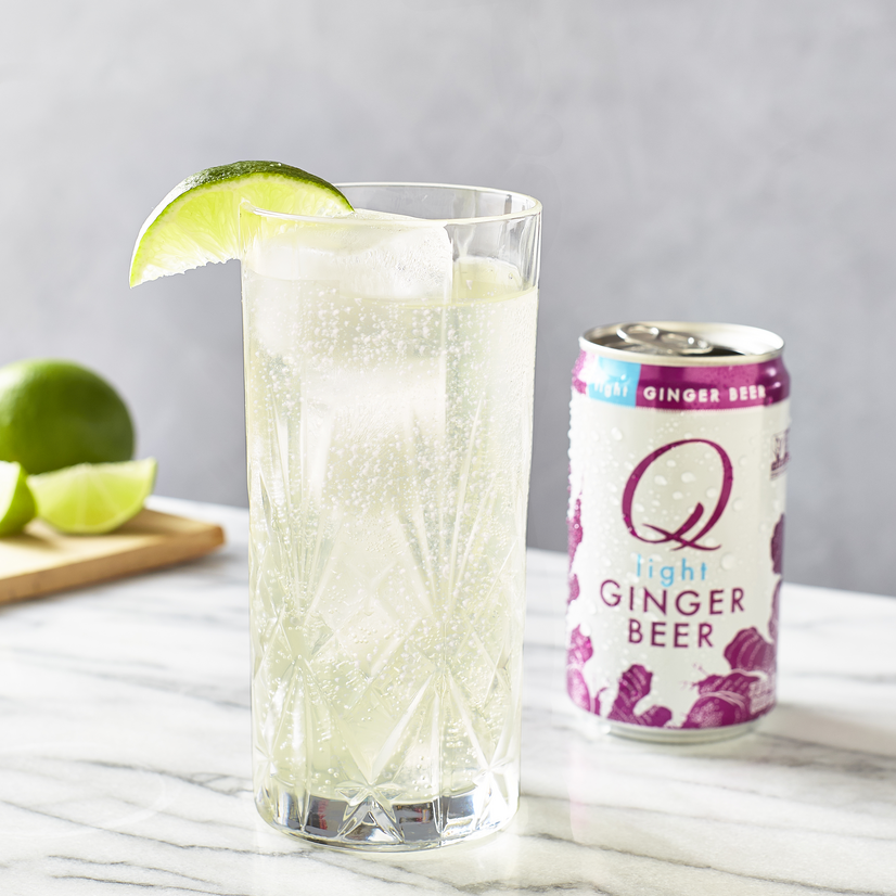 QDR LIGHT GINGER BEER ( 6 X 7.5 OZ ) - Image 2
