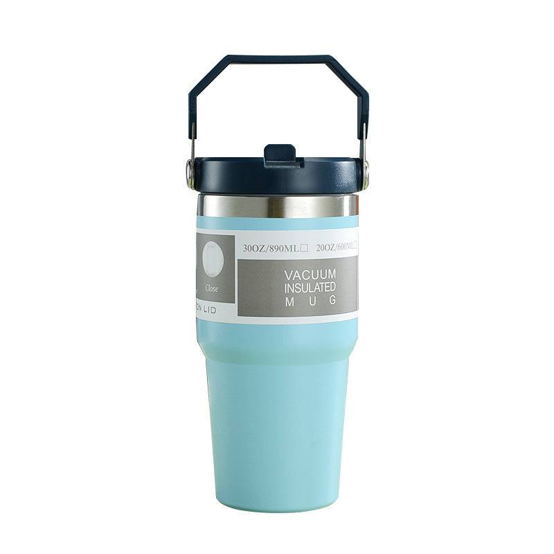 Stainless Steel Travel Coffee Tumbler – Insulated Car Cup with Cover (20/30 oz) - Image 2
