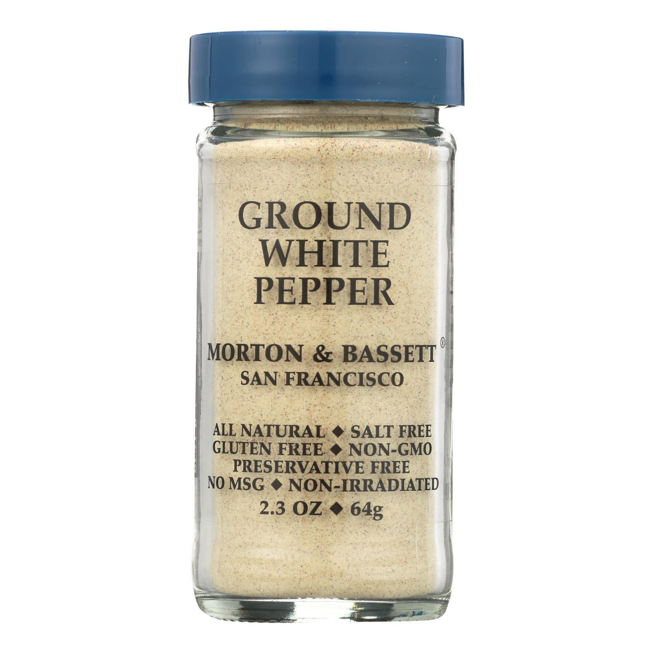 MORTON WHITE PEPPER GRND ( 3 X 2.3 OZ )