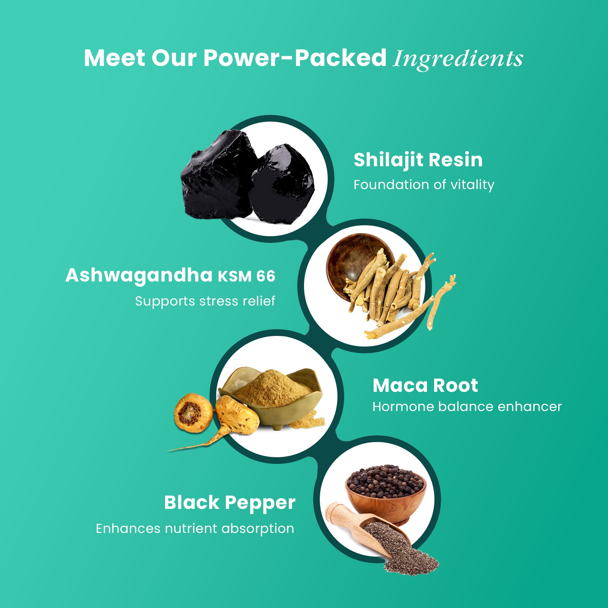 Beepwell Natural Himalayan Shilajit Resin – Rich In Fulvic Acid & Trace Minerals – With Ashwagandha & Black Pepper – Natural Endurance & Vitality Supplement – 40g (50 Servings) - Image 3