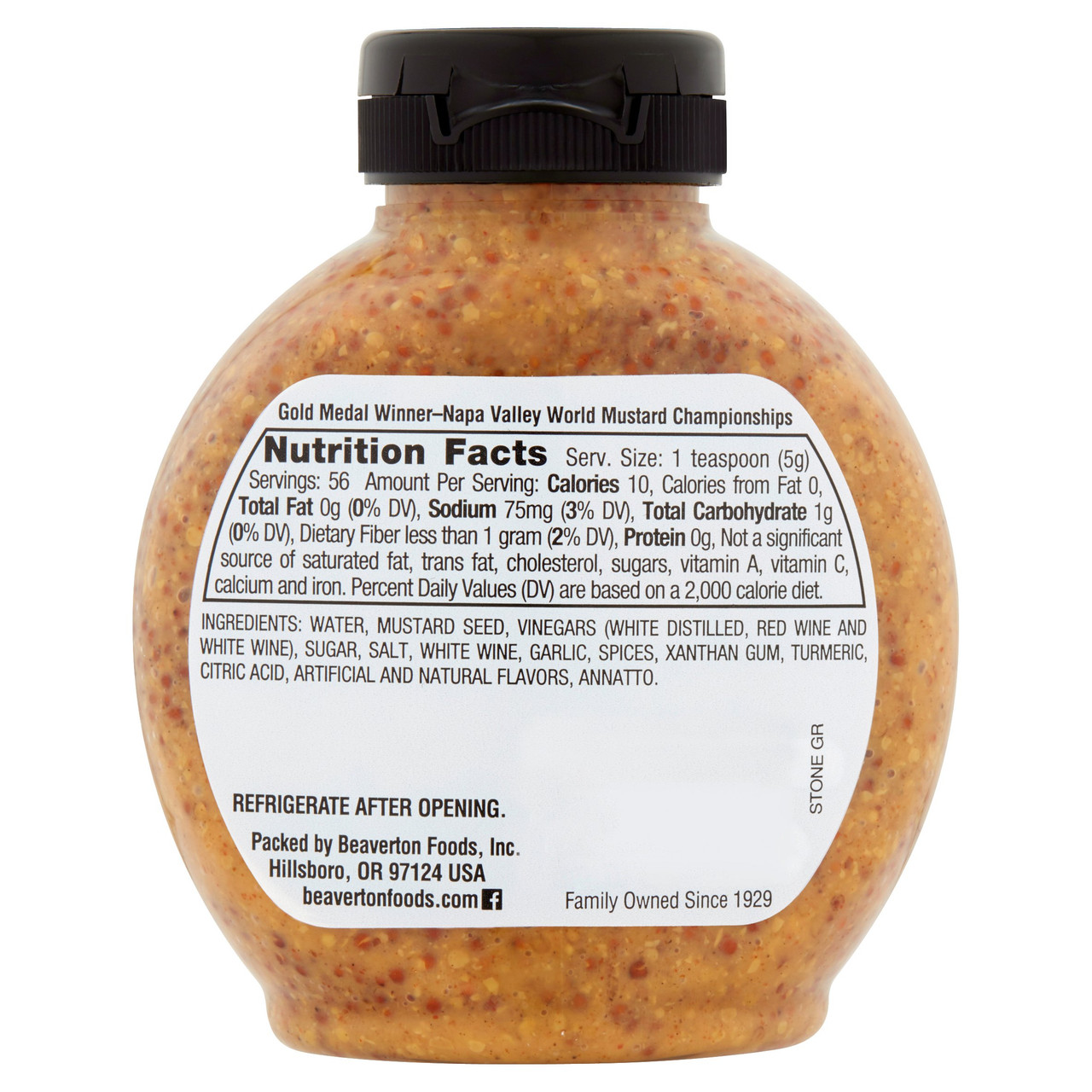 Inglehoffer Stone Ground Mustard (6x10Oz) - Image 7