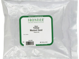 Frontier Herb Org Whole Yellow Mustard Seed (1x1lb)
