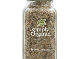 Simply Organic Lemon Pepper Certified Organic (6x3.17Oz)