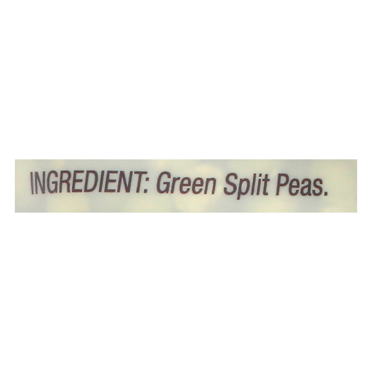BOBS GREEN SPLIT PEAS ( 4 X 29 OZ ) - Image 3