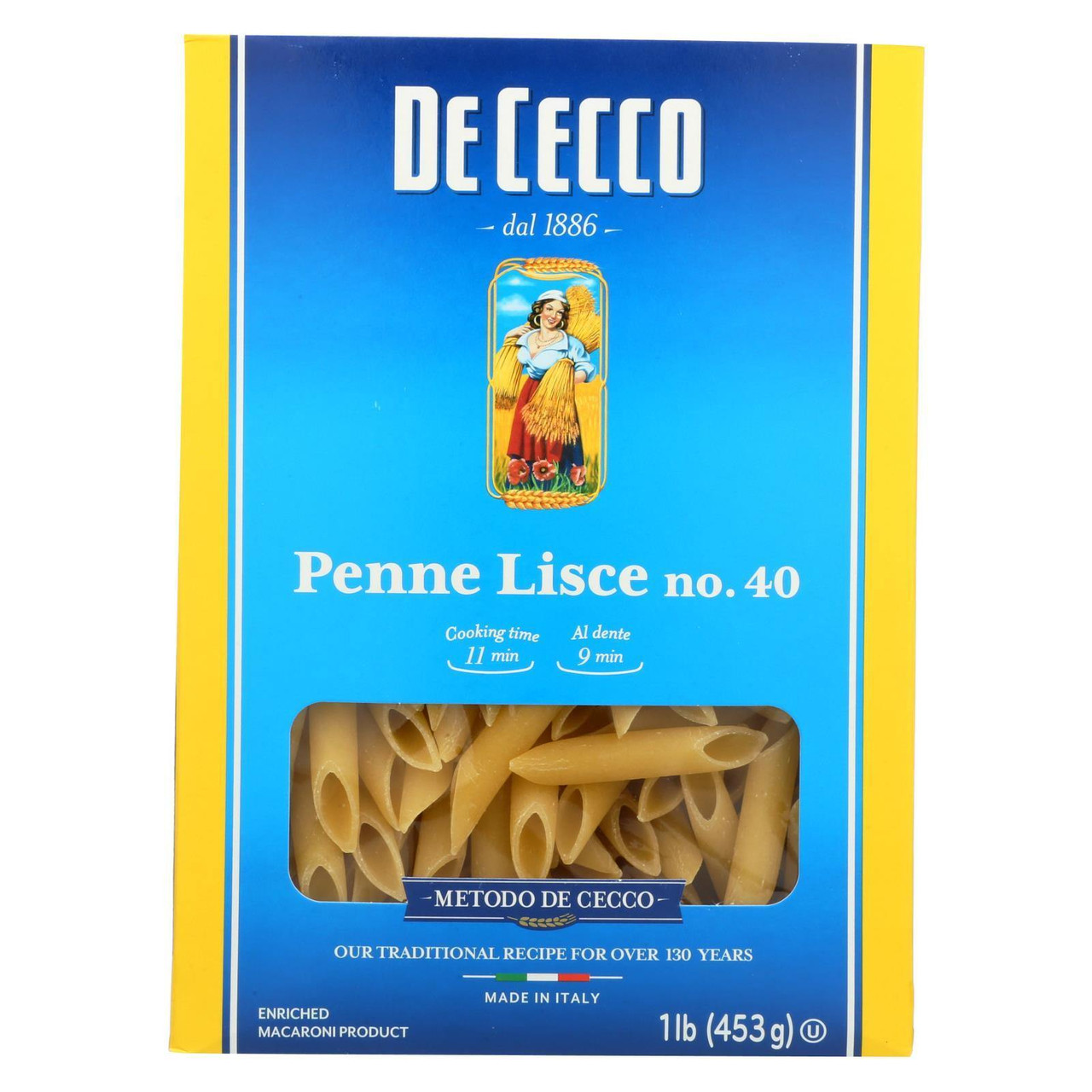 DECECCO PENNE #40 ( 12 X 16 OZ )