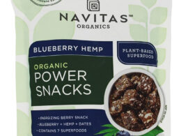 Navitas Naturals Blueberry Hemp Power Snack  (12x8 OZ)