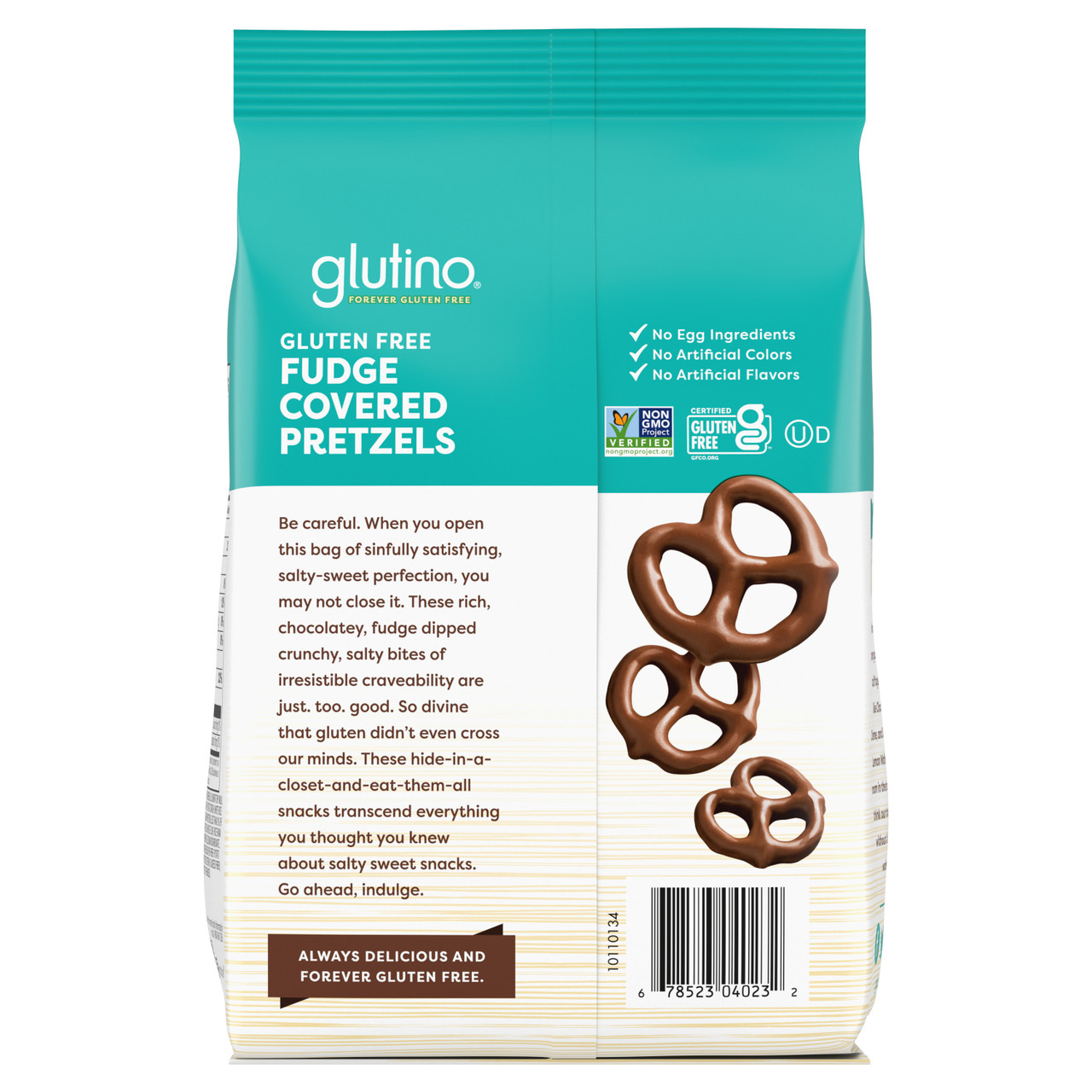 Glutino Chocolate Cov Pretzels (12x5.5OZ ) - Image 4