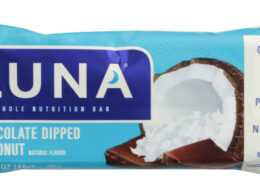 Clif Bar Organic Luna Chocolate Dipped Coconut (15x1.69 Oz)