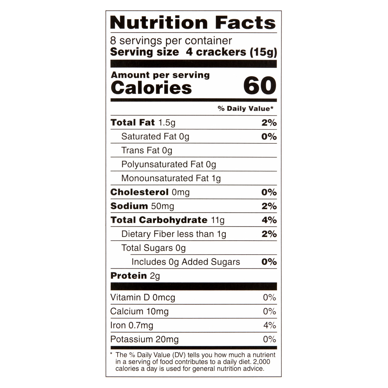 Dare Water Crackers, Toasted Sesame (12x4.4Oz) - Image 5