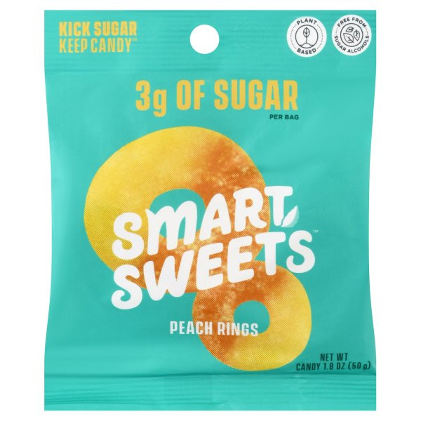 SMARTSWT GUMMY PCH RINGS ( 12 X 1.8 OZ )