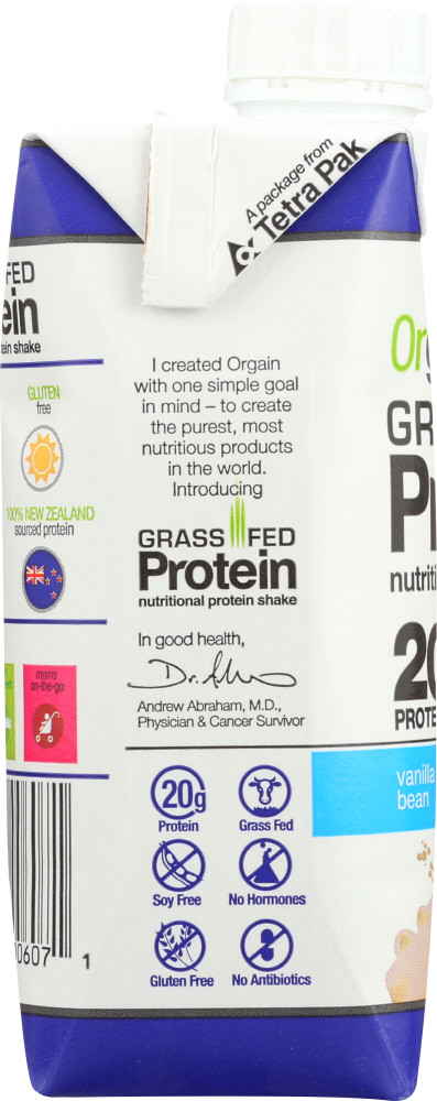 ORGAIN WHEY PRTN VAN SHK ( 12 X 11 OZ ) - Image 3