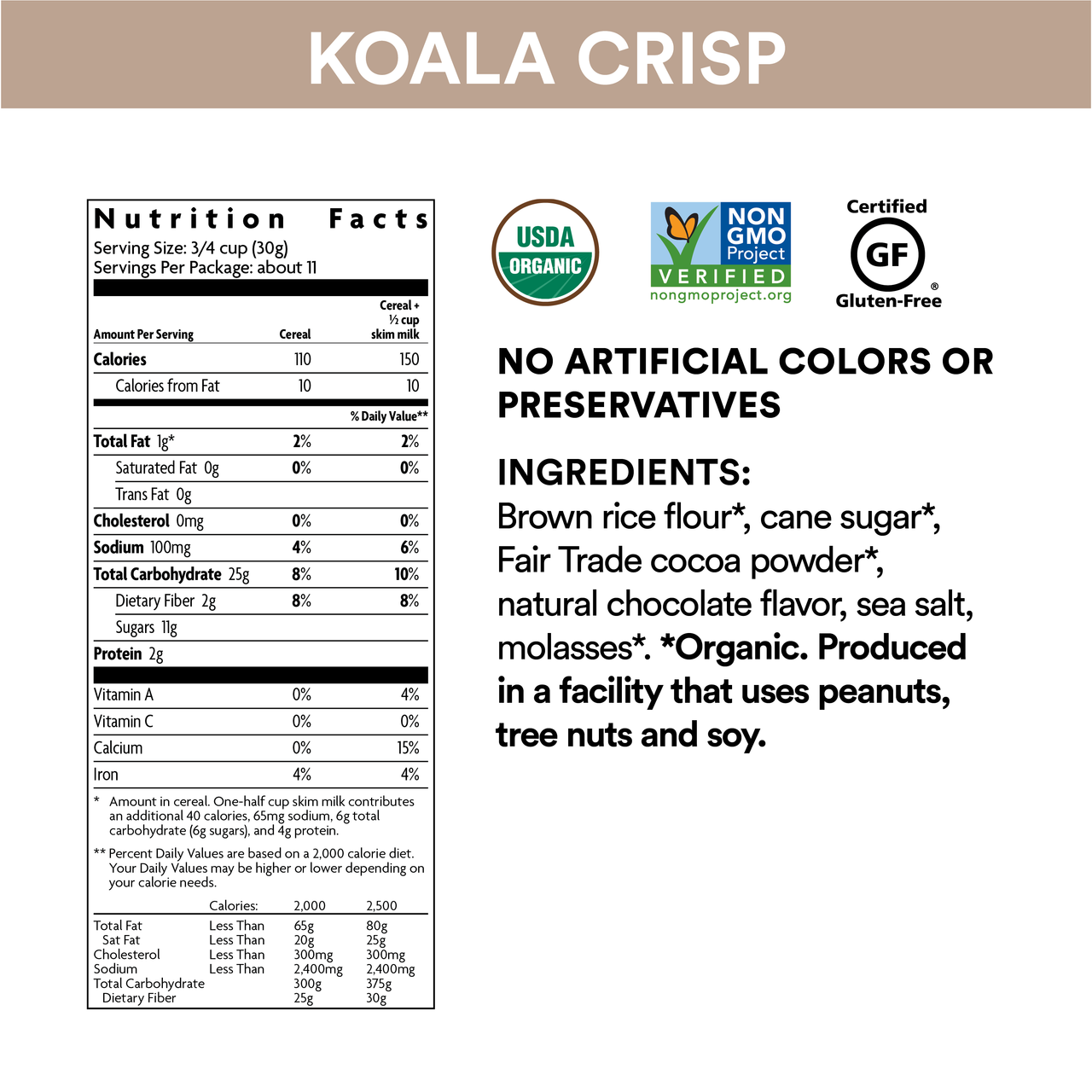 Envirokidz Koala Crisp Gluten Free (12x11.5 Oz) - Image 3