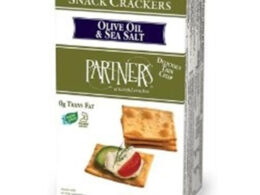 PRTNRS OLV/OIL SSLT CRKR ( 6 X 4 OZ   )