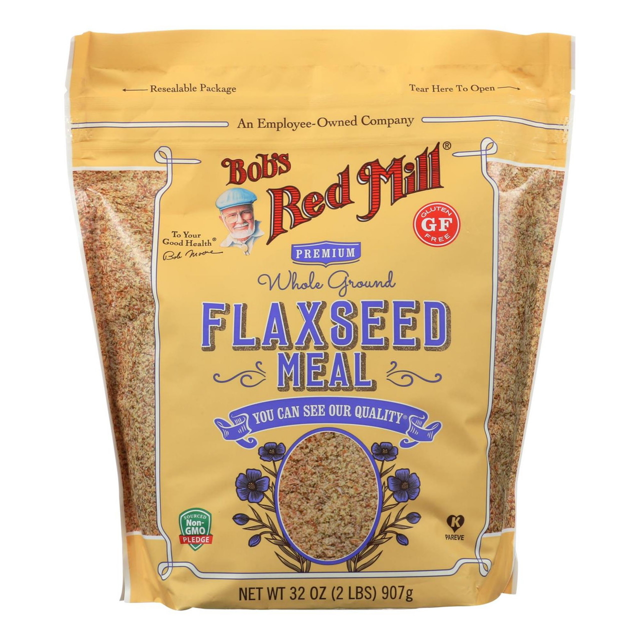 BOBS FLAXSEED MEAL GF ( 4 X 32 OZ )