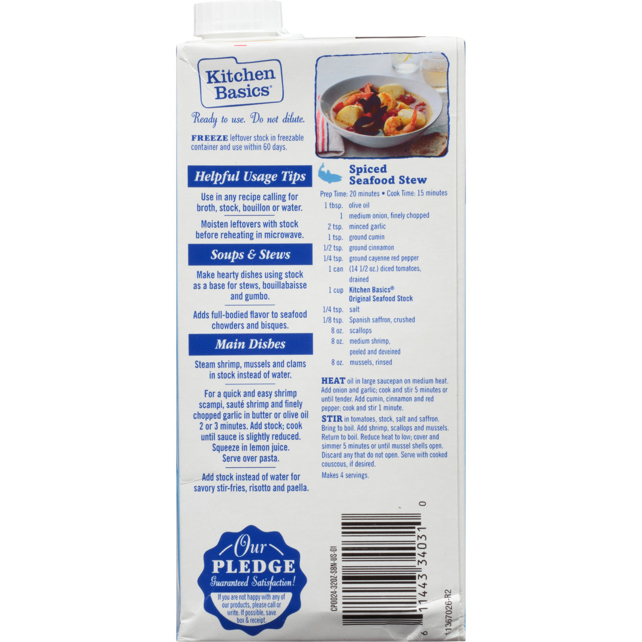 Kitchen Basics Seafood Stock (12x32OZ ) - Image 10