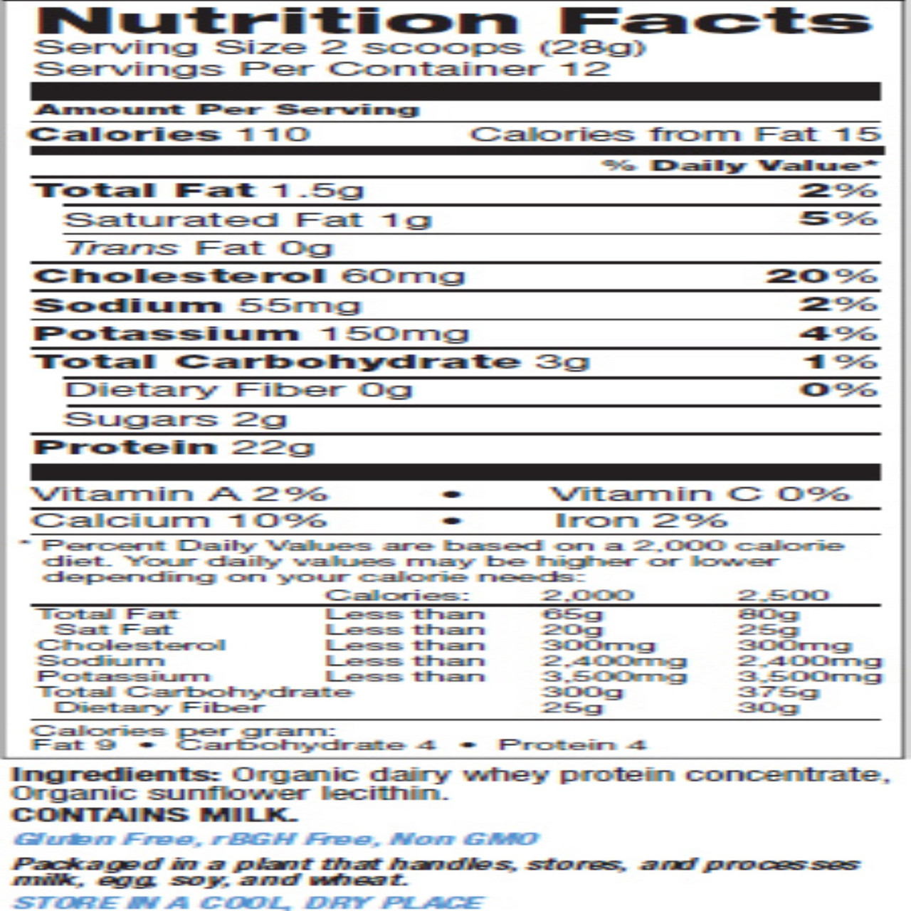 OG2 TERAS UNSW WHEY PRTN ( 1 X 12 OZ ) - Image 2