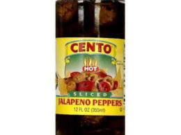 CENTO SLCD JLPNO PEPPERS ( 12 X 12 OZ   )