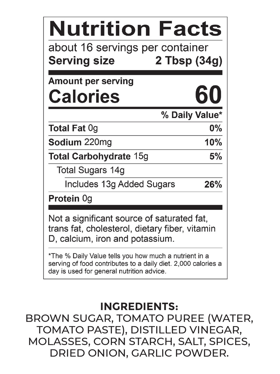 RIB.R BBQ SAUCE ORIGINAL ( 6 X 19 OZ ) - Image 2