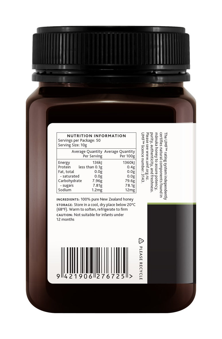 UMF™ 15+ Mānuka Honey (MGO 514+) 500g - Image 2