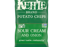 Kettle Chips Sour Cream & Onion Potato Chips (15x5 Oz)