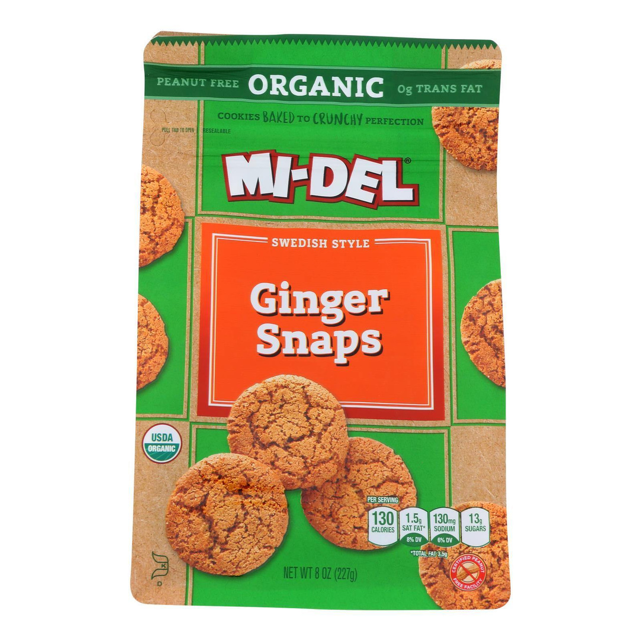 OG2 MIDEL GINGER SNAPS ( 8 X 8 OZ )