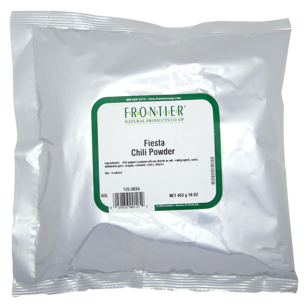 Frontier Herb Fiesta Chili Powder (1x1lb)