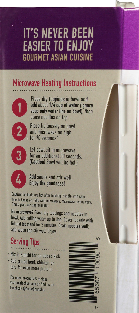 Annie Chun's Korean Sweet Chili Noodle Bowl (6x8.4 Oz) - Image 4