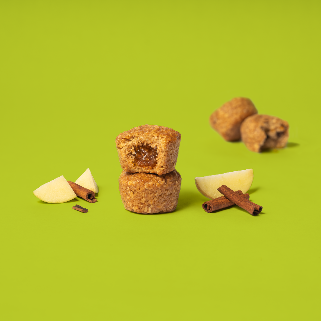 Bobo's Oat Bars Bites, Apple Pie, GF (6x5x1.3 OZ) - Image 3