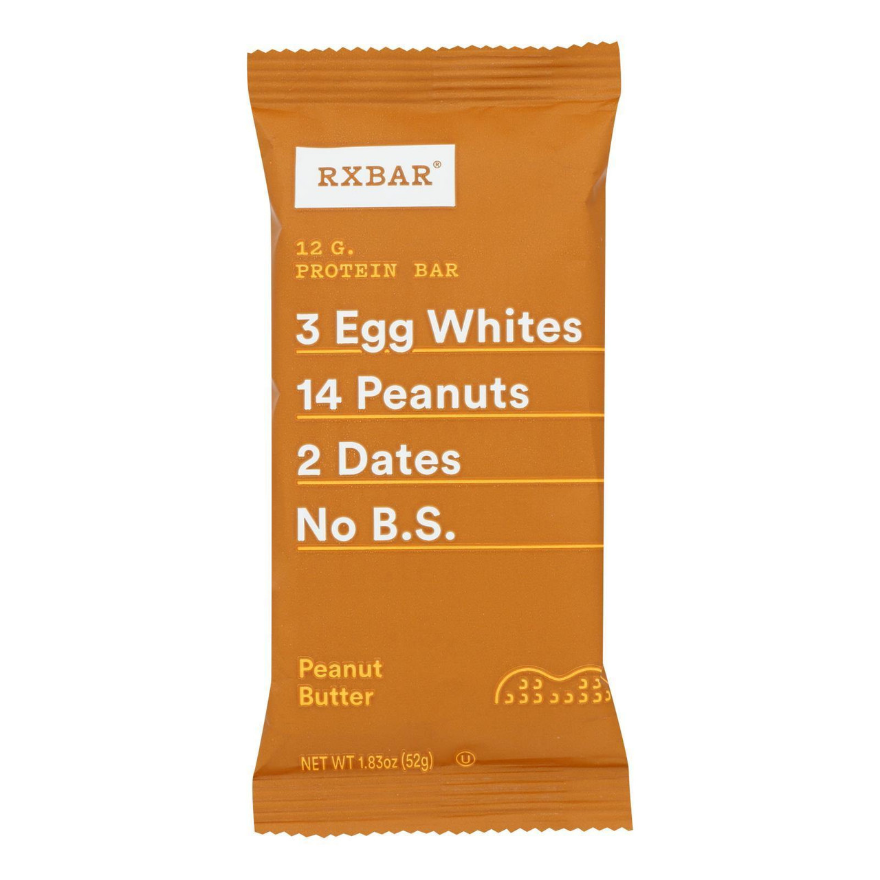 Rxbar Peanut Butter (12X1.83 OZ)