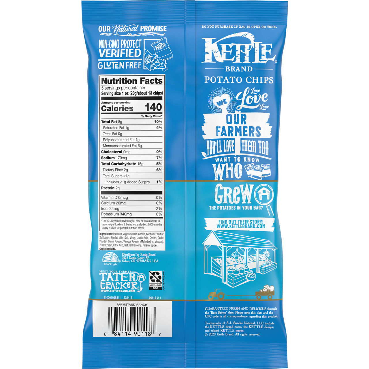 KETTLE FARMSTAND RANCH ( 15 X 5 OZ ) - Image 9