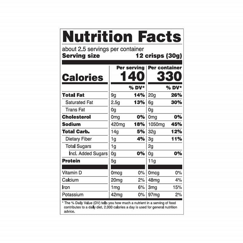 HIP CAULI CRISPS RANCH ( 8 X 2.5 OZ ) - Image 2