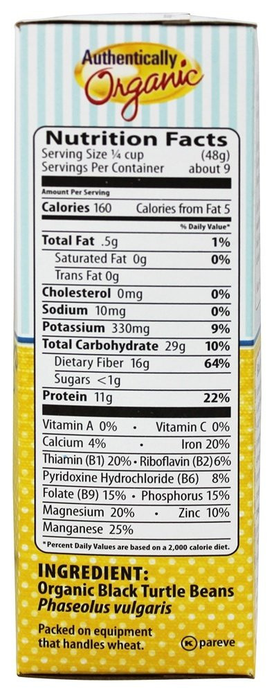 OG2 EDEN DRY BLK BEANS ( 12 X 16 OZ ) - Image 2