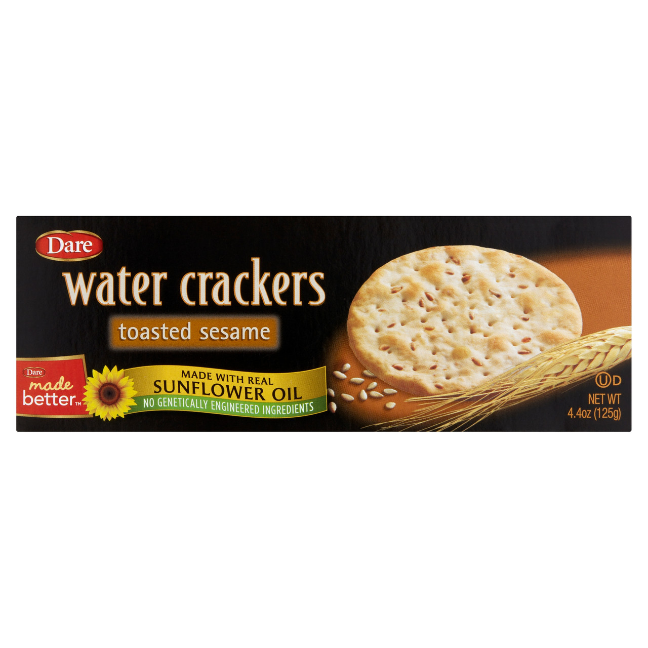 Dare Water Crackers, Toasted Sesame (12x4.4Oz) - Image 2