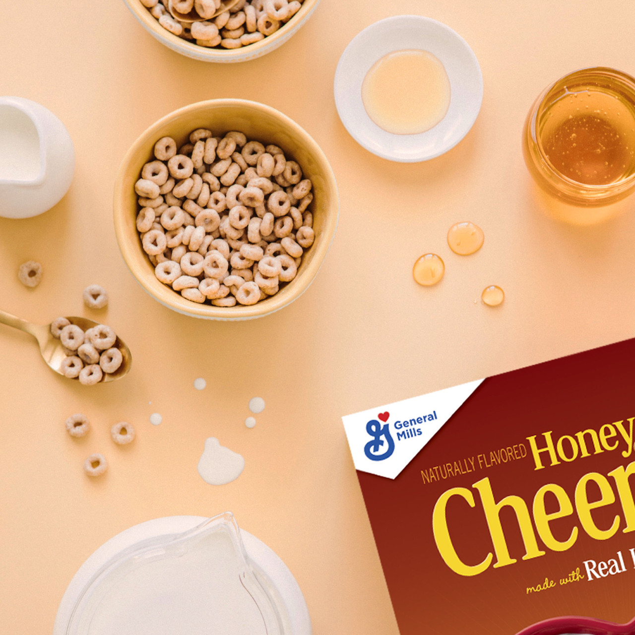 CHEERIOS HONEY NUT CERL ( 10 X 15.4 OZ ) - Image 4
