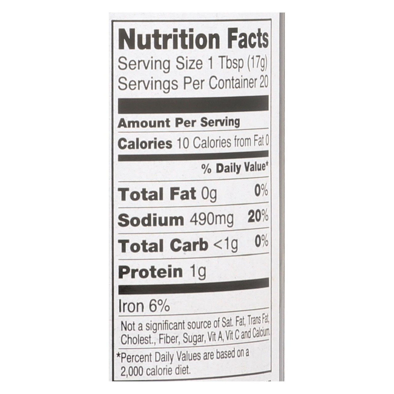 San-J Tamari Soysce Lt GF (6x10OZ ) - Image 3