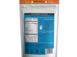 Raw Organic Hazelnuts