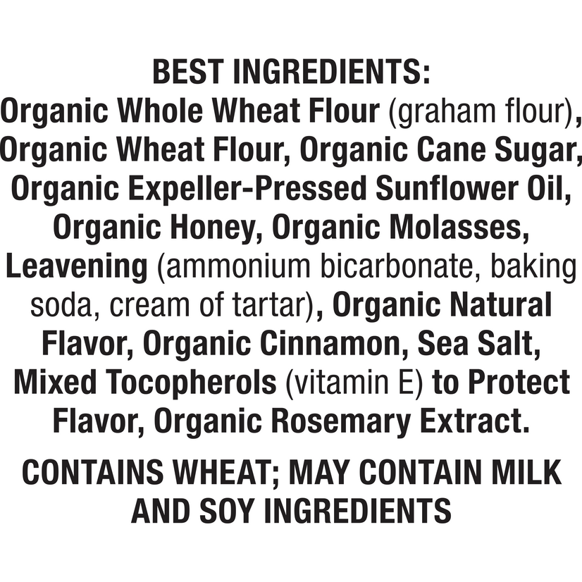 Annie's Homegrown Cinnamon Grah Crakers (12x14.4OZ ) - Image 6