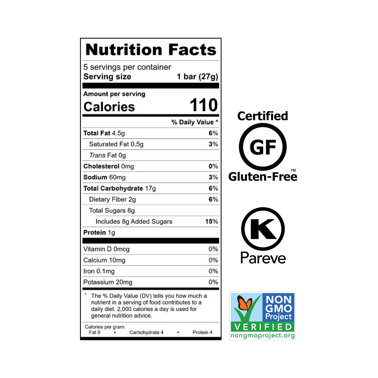 FYUMM BLUEBERRY OAT BAR ( 6 X 4.8 OZ ) - Image 4