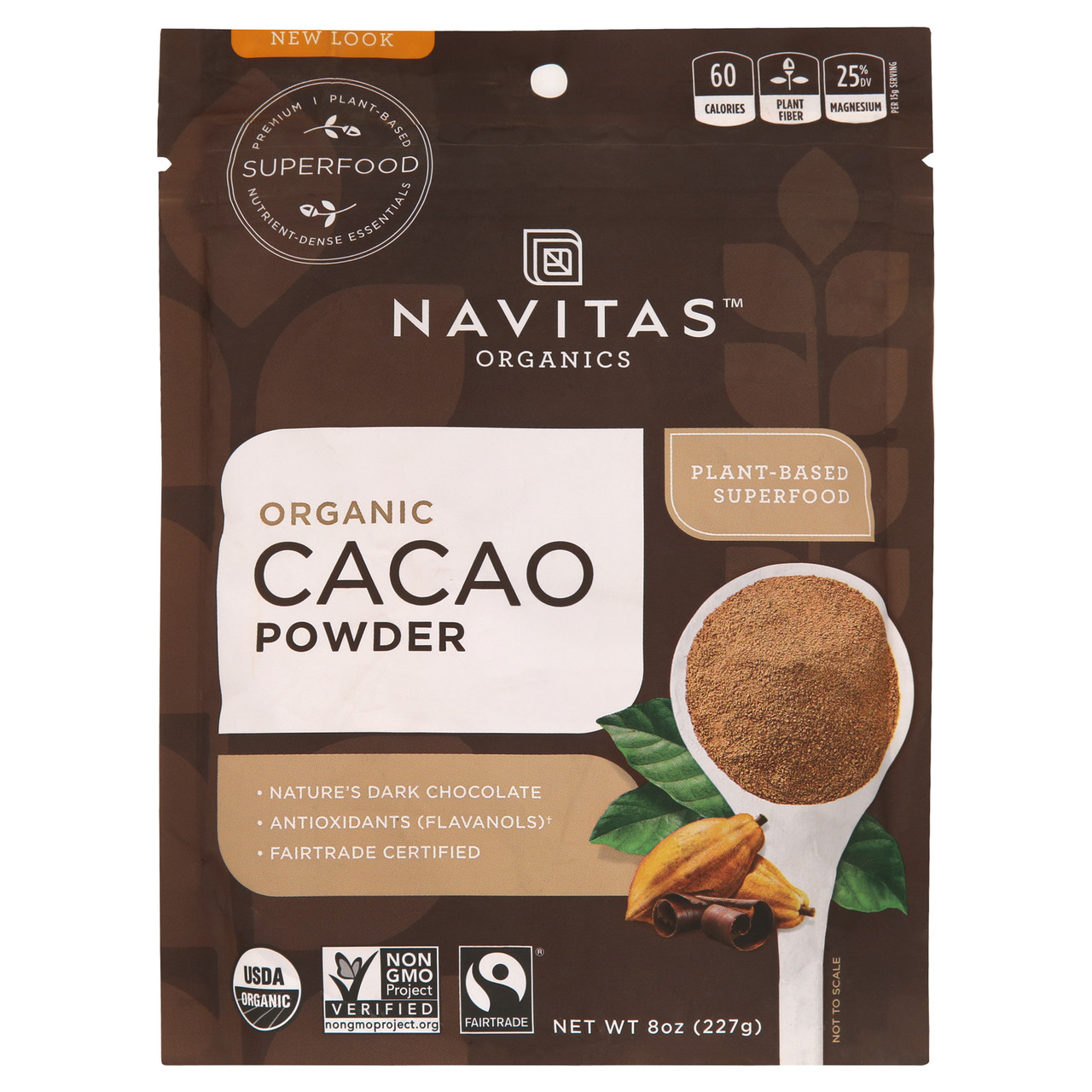 Navitas Naturals Organic Cacao Powder (12x8 OZ) - Image 9